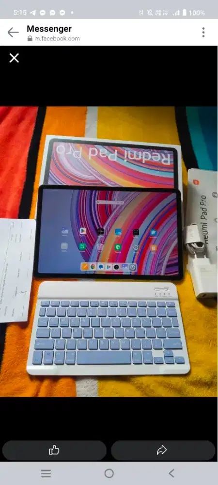 Di jual butuh dana redmi pad pro ram 8+8/256 normal semua mulus
