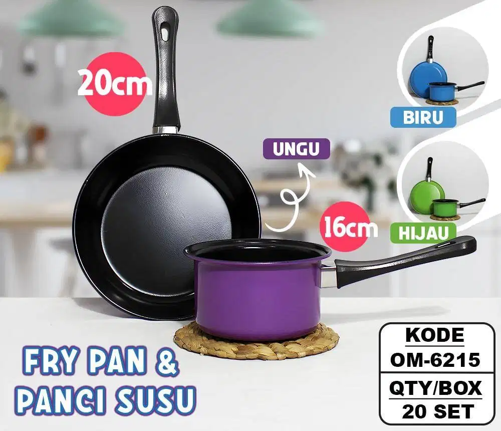 Frypan dan Panci Susu