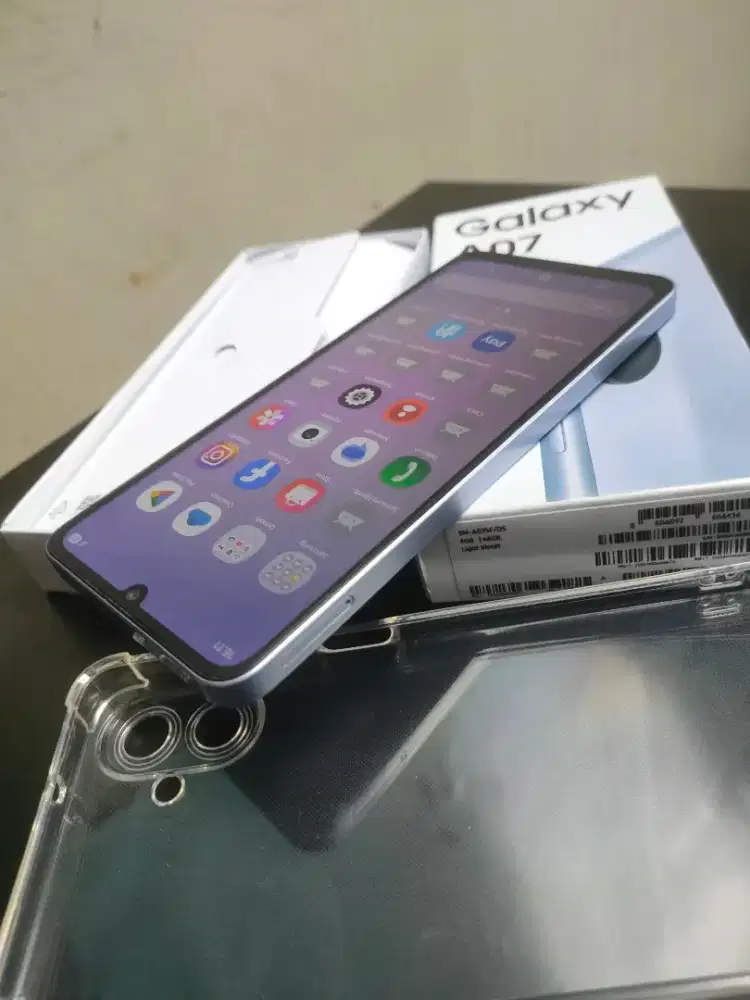 Samsung A07 4/64 fullset garansian panjang