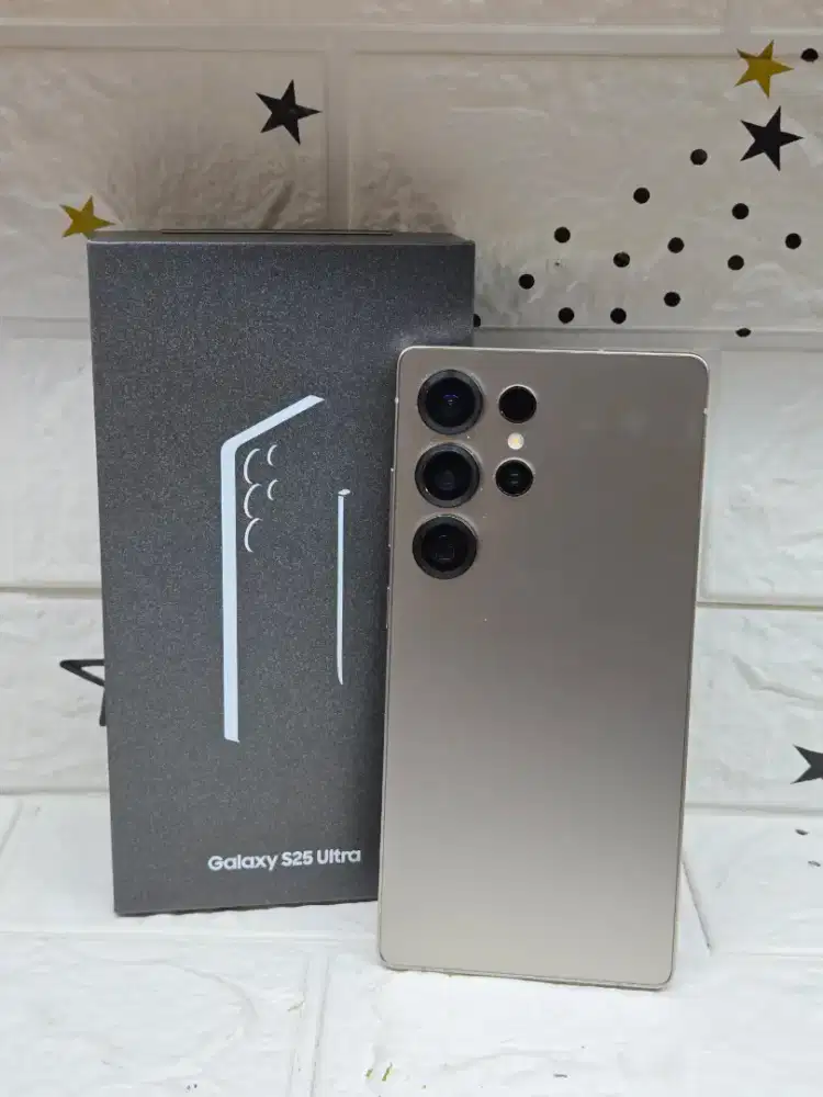 Samsung S25 ultra 12/256 second resmi