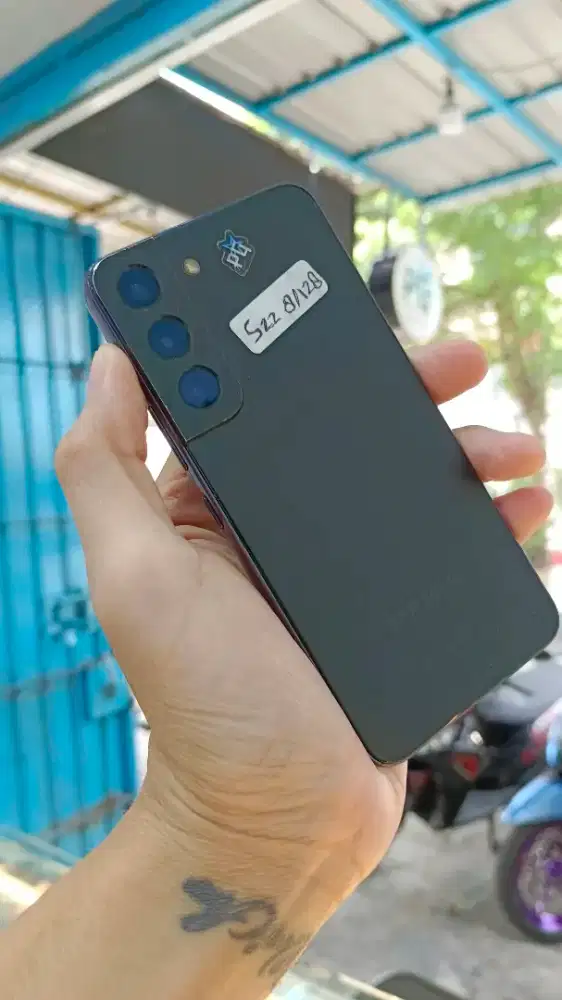 Samsung s22 8/128gb mines sidik jari