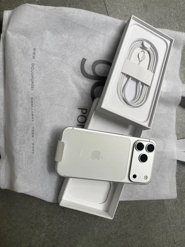 Iphone 17 pro max 256gb silver ibox new