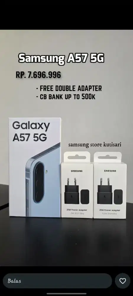 Samsung A57 promo bisa cicilan