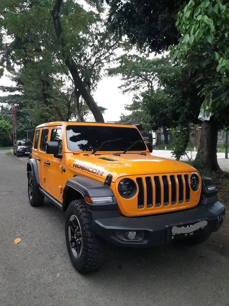 Jeep Wrangler 2021 Yellow Kuning 2020 2022 Wrangler Bandung Jual Cepat