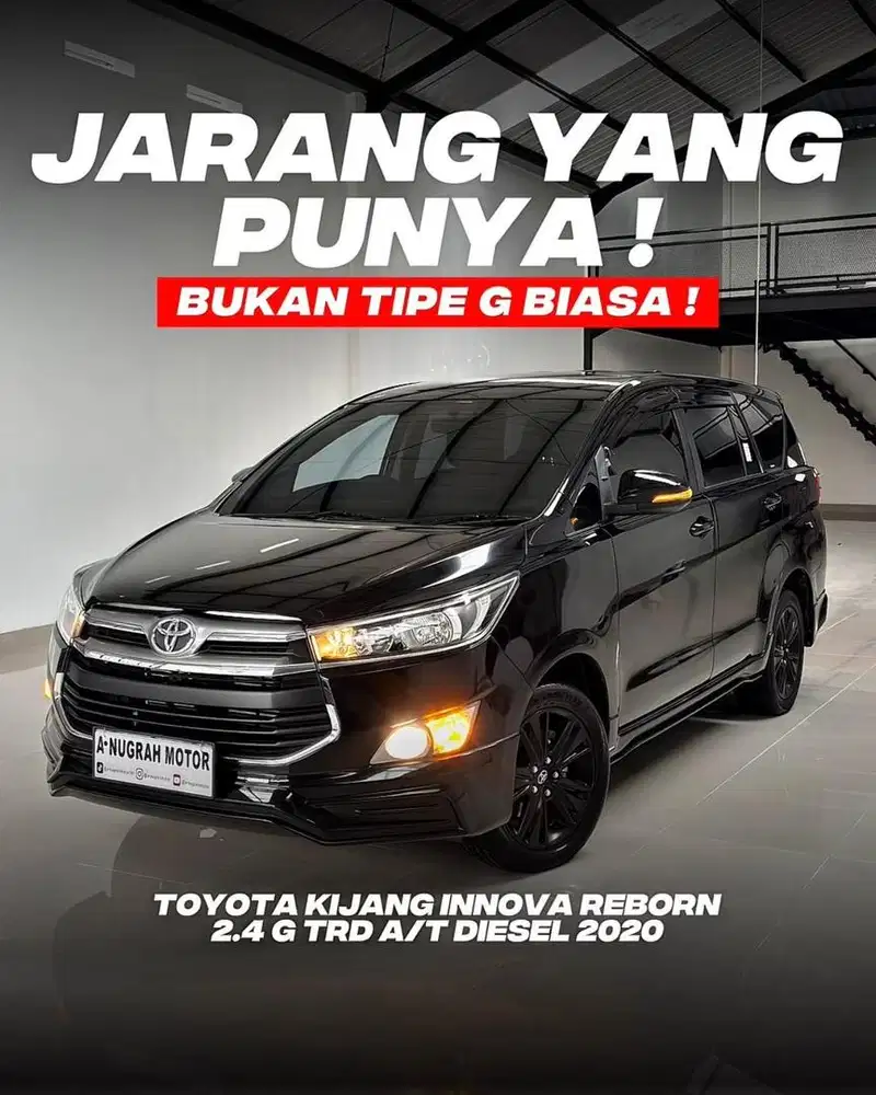 DIESEL MATIC TYPE TRD !! Toyota INNOVA REBORN 2020 || ANM