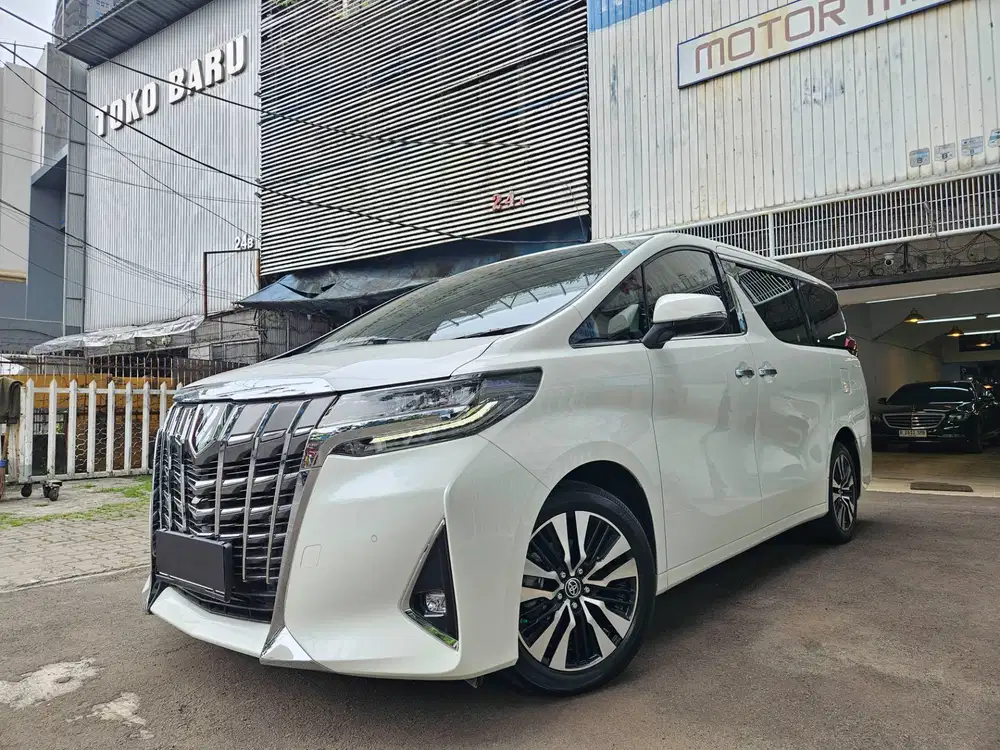 Full ori Toyota Alphard 2.5 G atpm TSS 2024 nik 2023 putih white bagus
