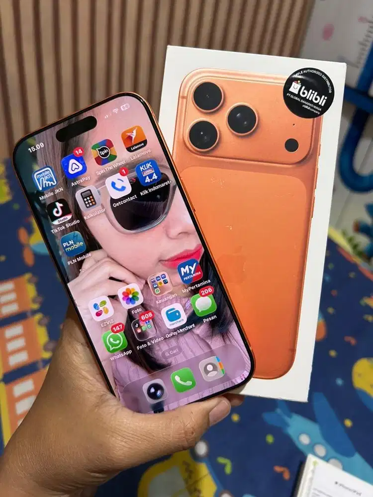 Iphone 17 pro 256gb Garansi on sampai febuari 2027