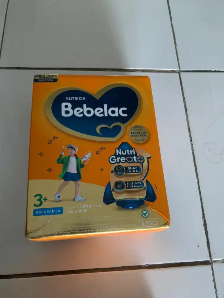 susu bebelac 3+ rasa Vanilla
