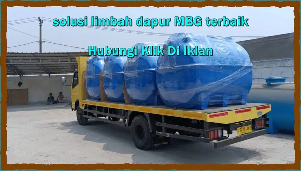 IPAL dapur komersial MBG -IPAL Dapur SPPG