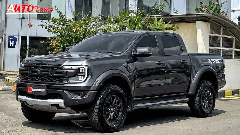 Ford Ranger Raptor 2.0L Turbo Diesel Gray On Black Double Cabin 2024