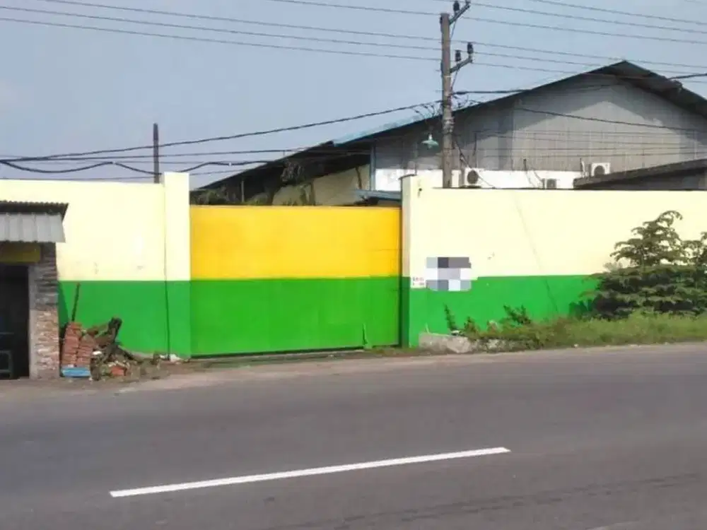 DIJUAL CEPAT MURAH EX PABRIK SNACK + KANTOR DI 0 JALAN RAYA NGRAME MOJOKERTO