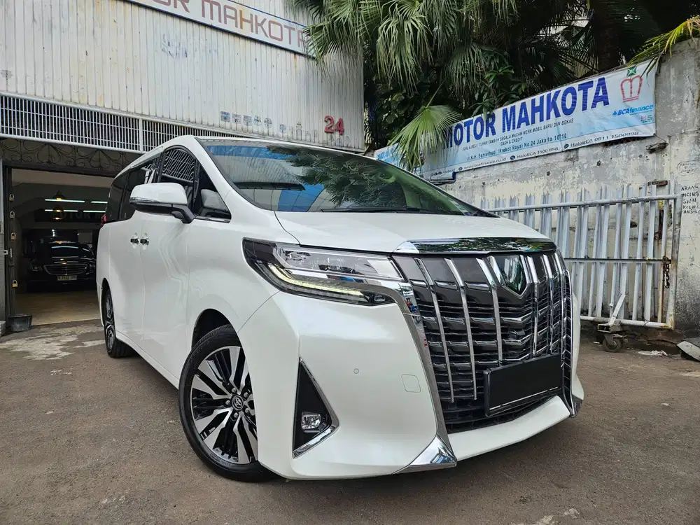 Antik full ori Toyota Alphard 2.5 G TSS 2024 nik 2023 putih white atpm