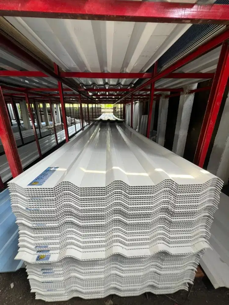 Atap Upvc Roofcold Double layer 830