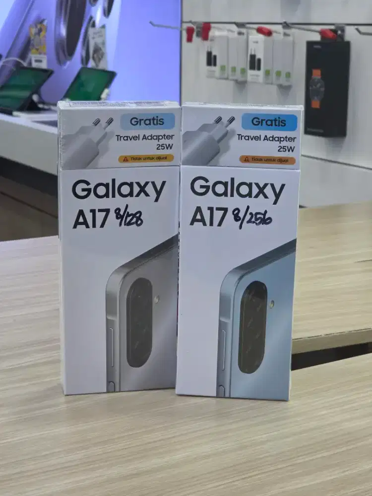 Samsung A17 4G garansi resmi 1tahun free adaptor