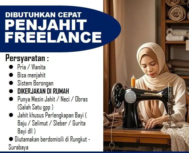 Penjahit Freelance