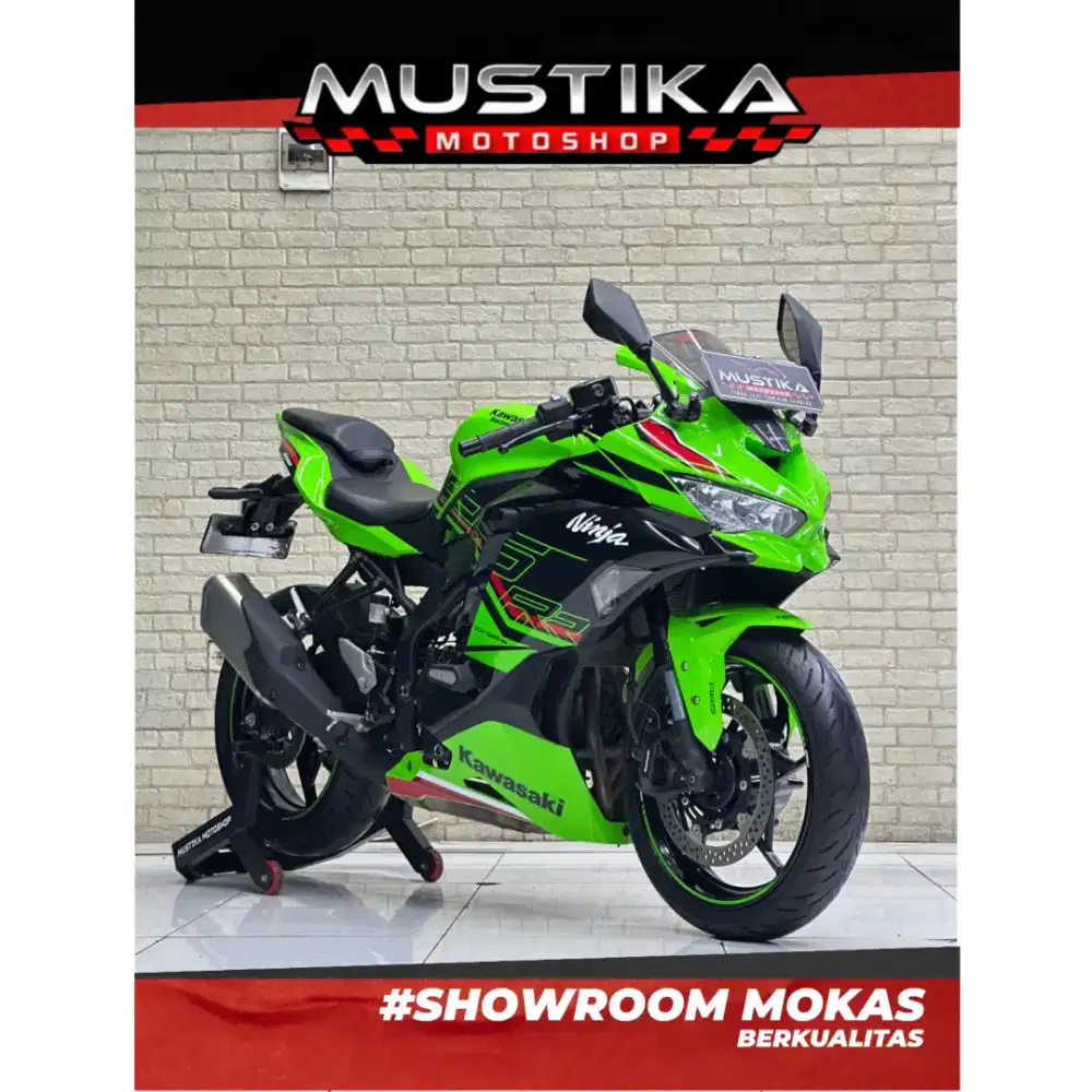 Odo 5rb Simpenan!!Kawasaki ZX25RR 2023 Warna Favorit  Mulus-Mustika