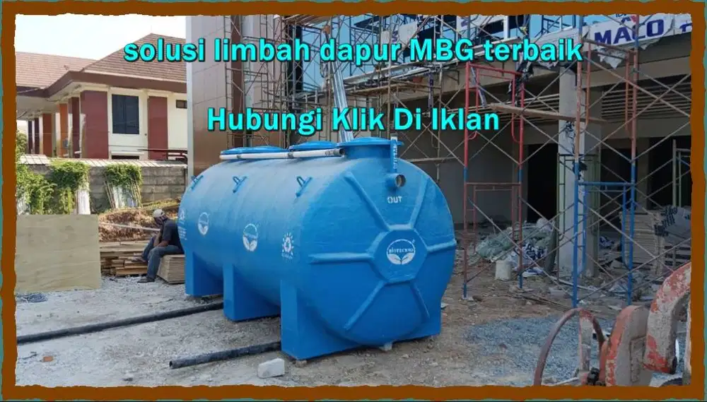 IPAL MBG dapur modern - IPAL Dapur SPPG