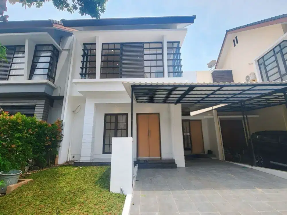 RUMAH CANTIK 2 LANTAI DI EMERALD RESIDENCE BINTARO 'DM80'