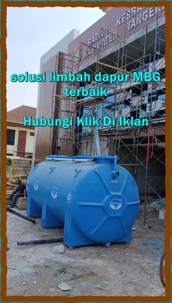 instalasi limbah dapur MBG-IPAL Badan Gizi Nasional, IPAL BGN