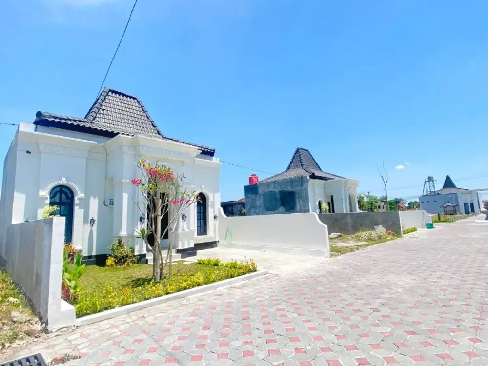 Perpaduan Mediterania & Joglo di Prambanan   Cocok untuk Investasi