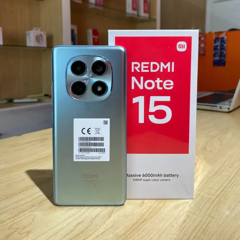 Redmi Note 15 4G, Batrei 6000mAh, Layar Lengkung, Spek Gaming