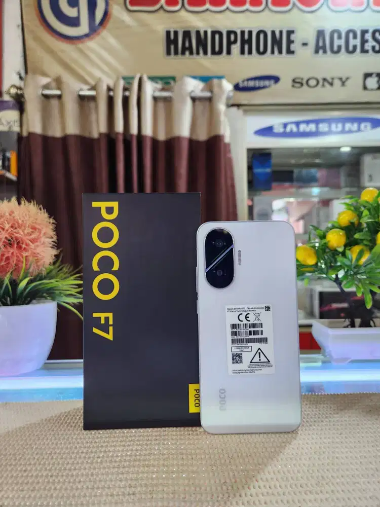 Poco F7 5G Ram 12+12Gb/512Gb Fullset Original 100% Like New Bergaransi