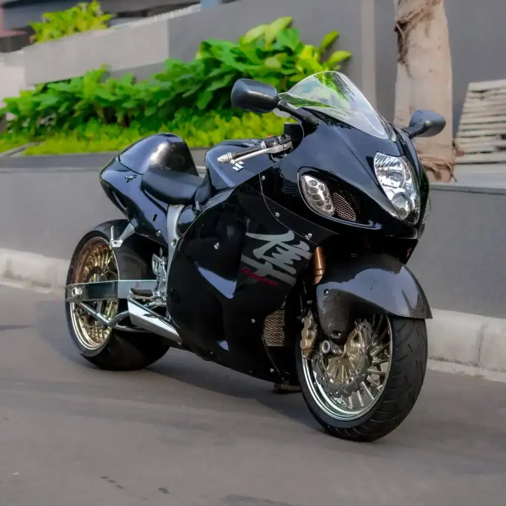 SUZUKI HAYABUSA 1300 2006 HITAM  FULLPAPER FULL MODIFIKASI