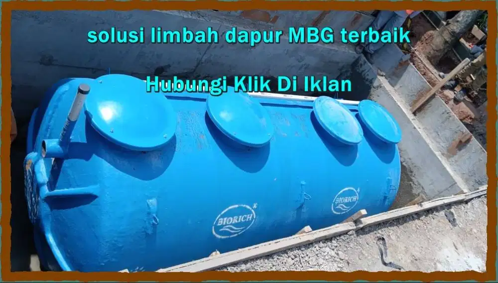 IPAL MBG dapur modern - IPAL Dapur SPPG