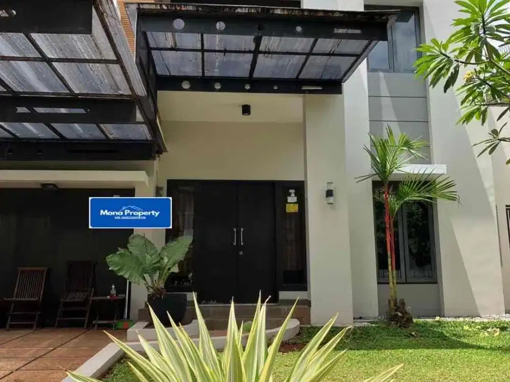 Rumah cantik semi furnish Raffles hills cibubur