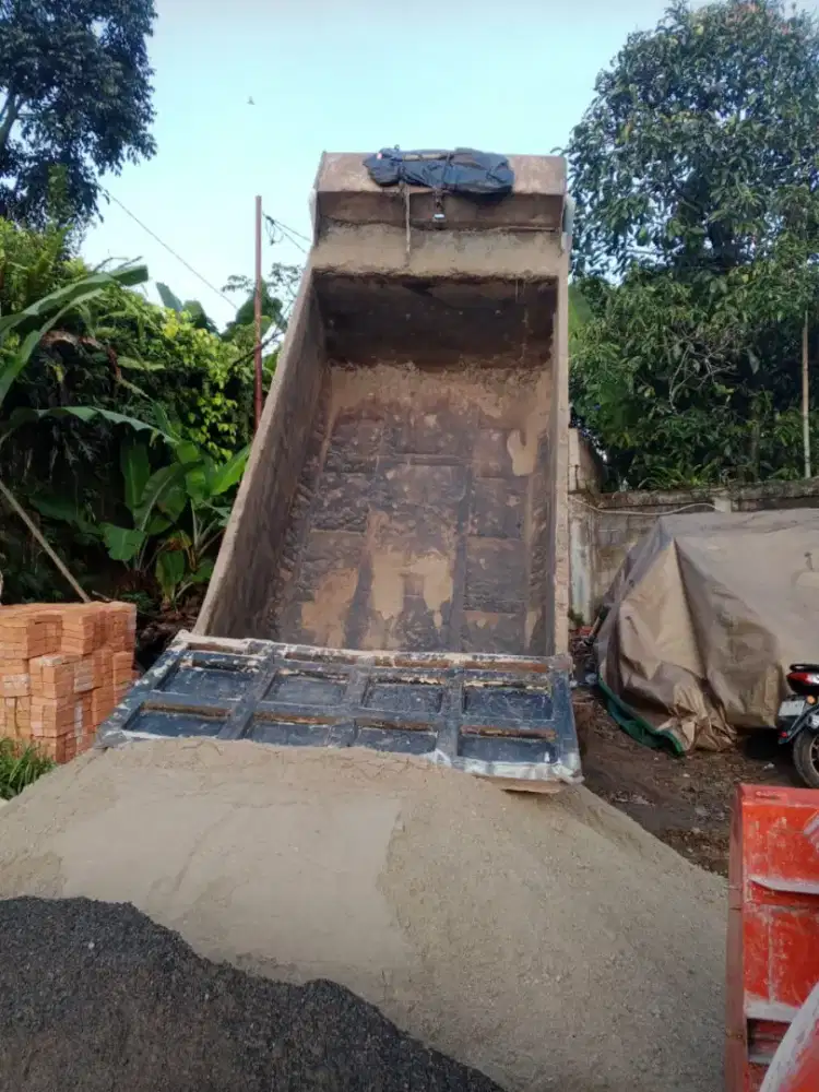 Sirdam batu belah kali Pasir pasang abu batu makadam