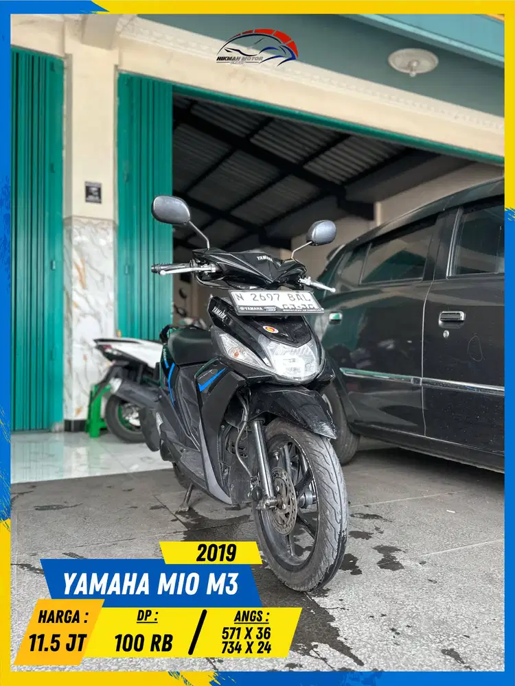 YAMAHA MIO M3 2019 NEGO GAS POLL MASZEHH HIKMAH MOTOR KEPUH