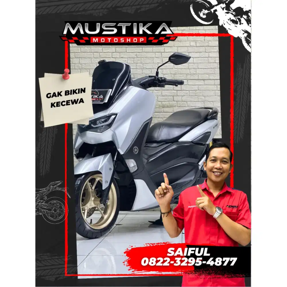 Perfect Condition!!Yamaha N Max Keyles 2023 Plat Jatim Mulus-Mustika