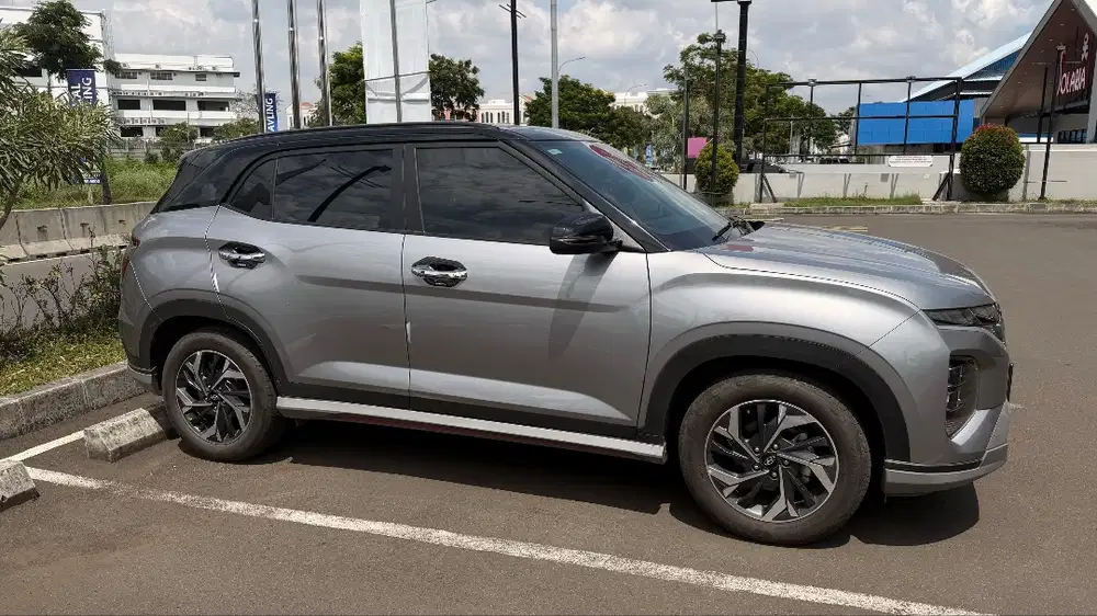 Hyundai Creta 1.5 Prime IVT Two tone Bensin-AT, Abu-abu/Hitam 2023