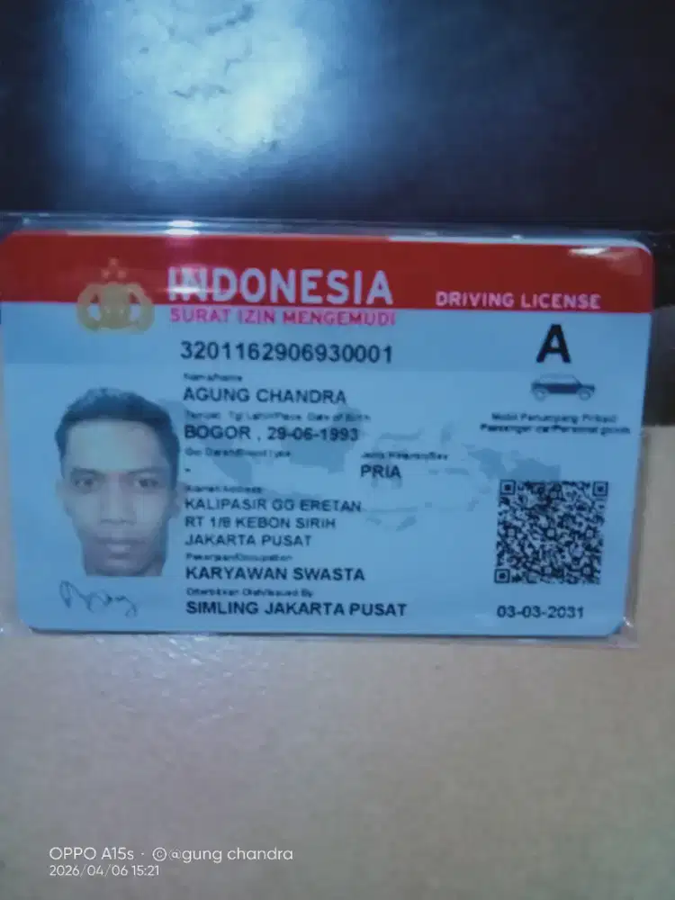 Driver pribadi/direksi/kantor