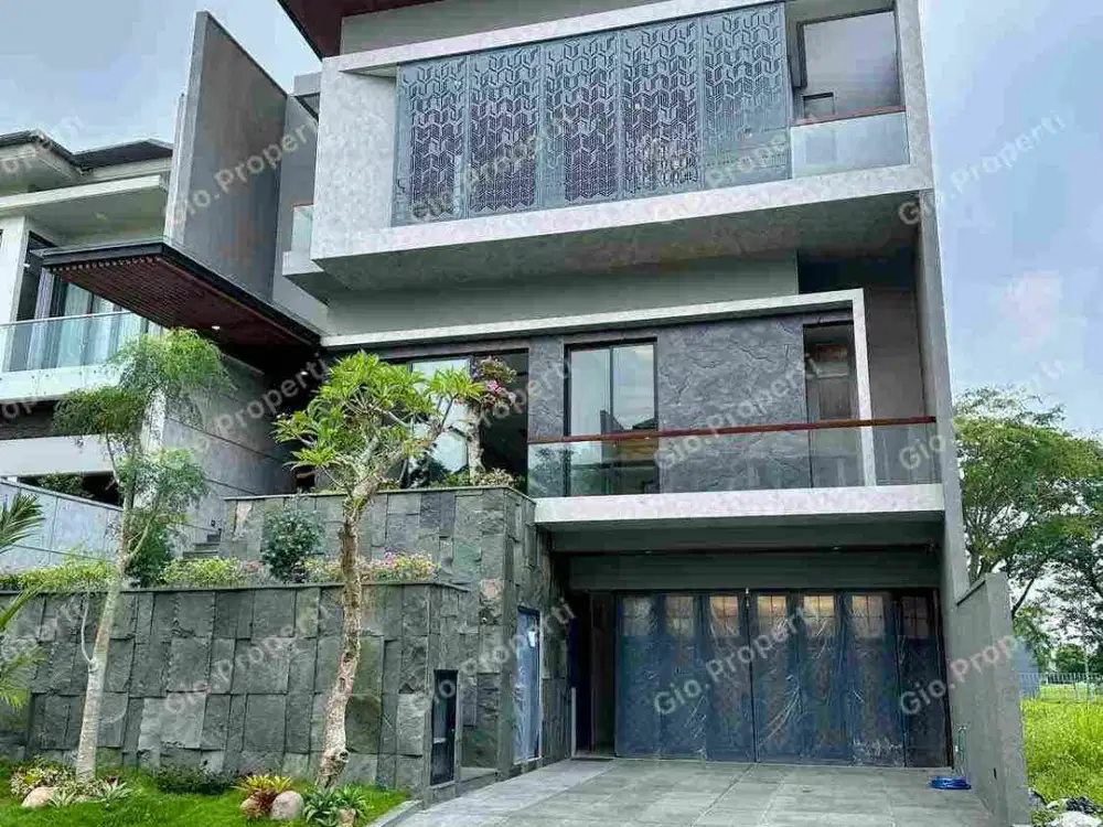 RUMAH 3 LANTAI WATERFRONT BARU GRESS HIGH SPEC, LAYOUT THE BEST