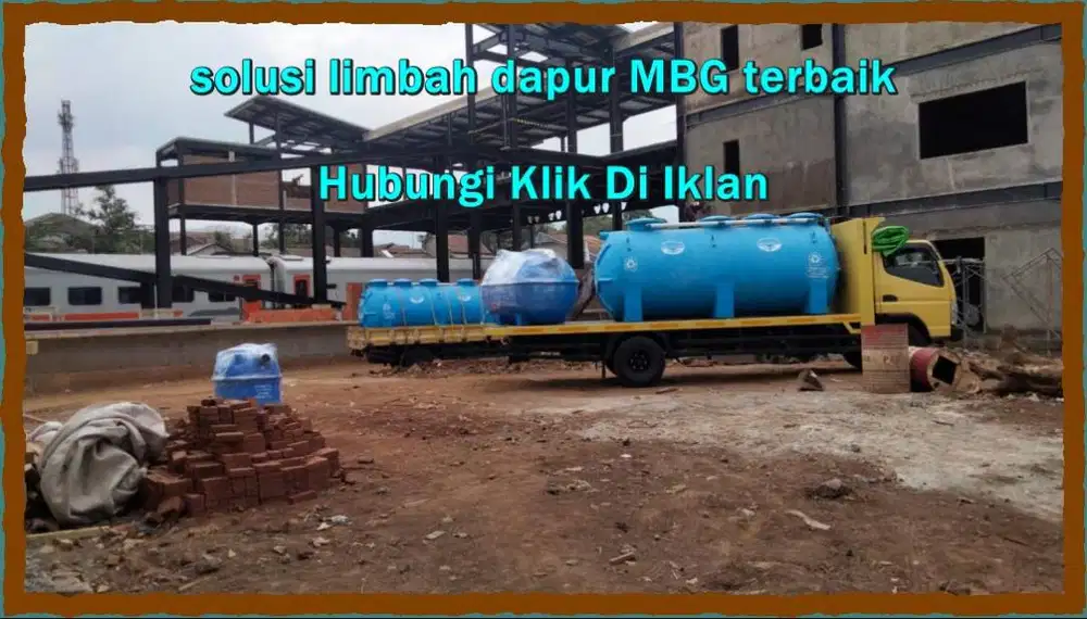 IPAL dapur anti bau MBG- IPAL Dapur BGN