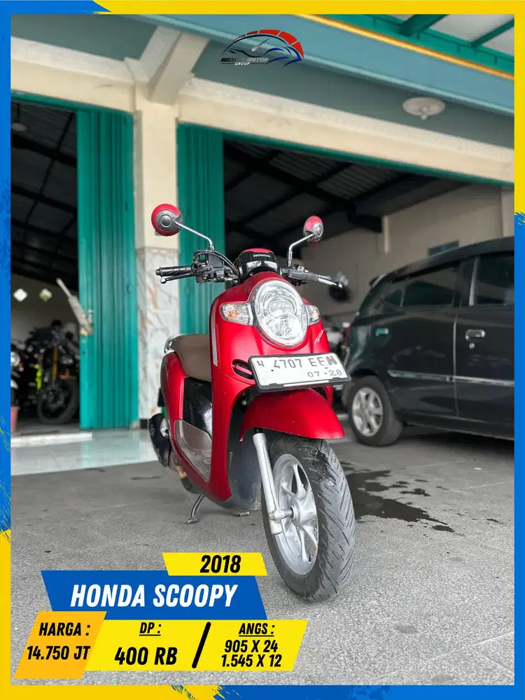 HONDA SCOOPY 2018 MANTAP GAS MASZEHH HIKMAH MOTOR KEPUH