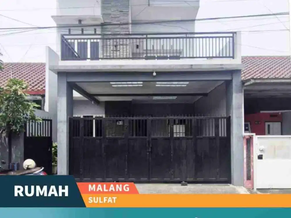 Disewakan Rumah 2 Lantai Semi Furnished Di Area Sulfat, Malang