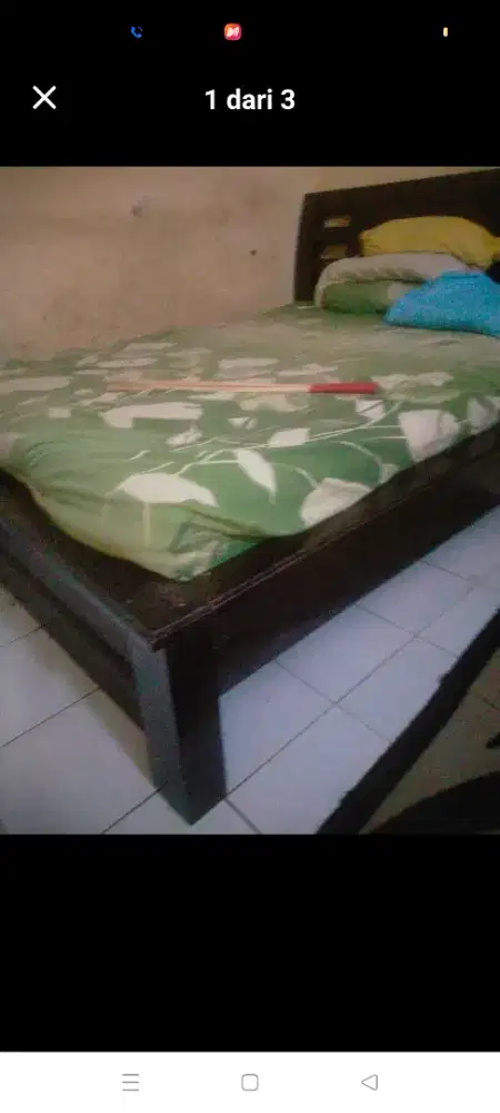 Tempat tidur semi jyi dan kasur spring bed