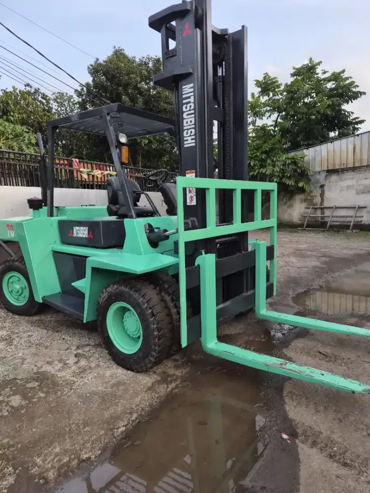 Forklift 7 Ton Mitsubishi barang istimewa siap kerja