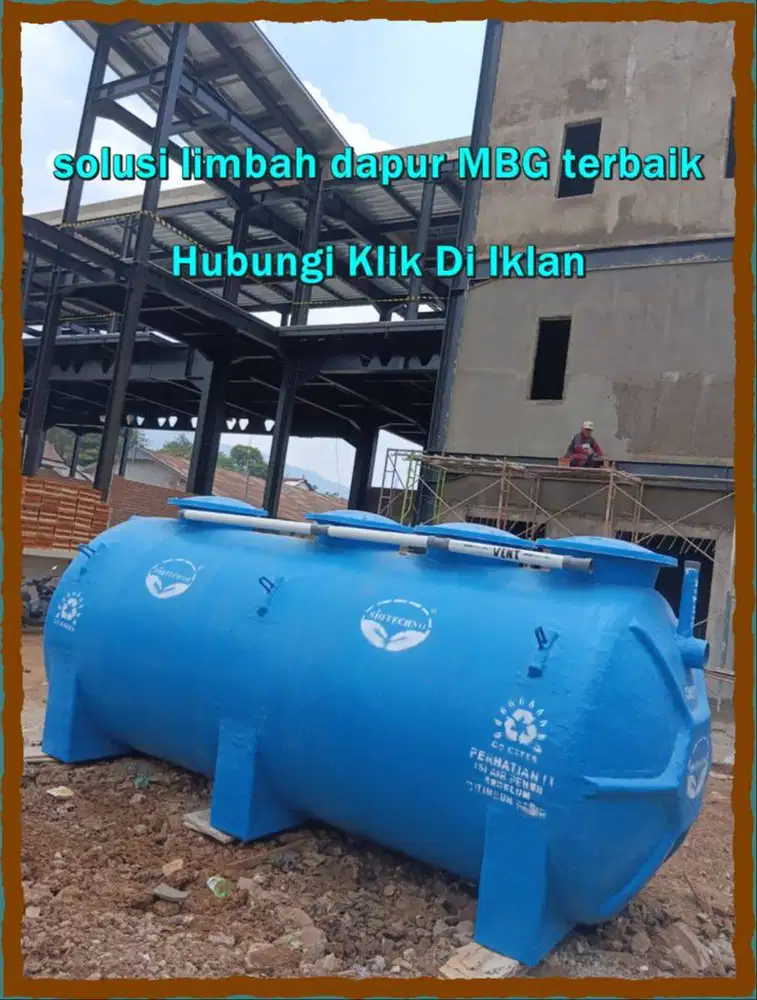 sistem IPAL dapur makanan MBG-IPAL Dapur SPPG