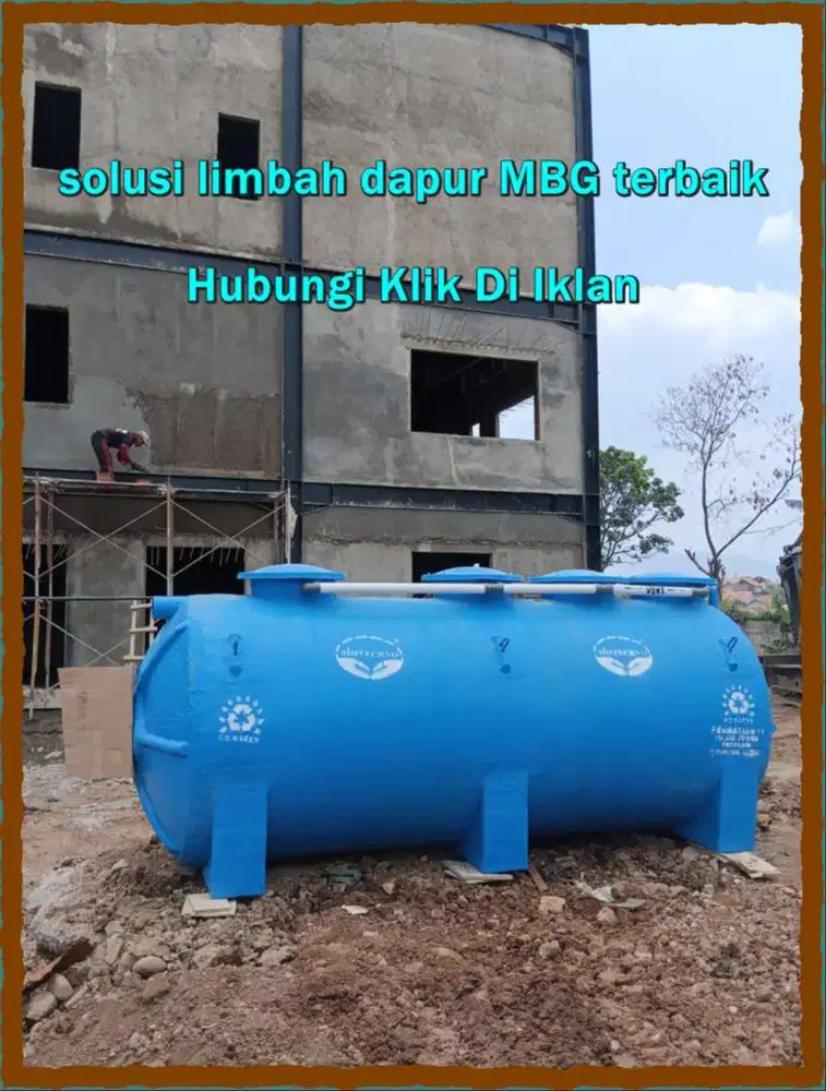 pengolahan air limbah dapur MBG-IPAL Badan Gizi Nasional, IPAL BGN