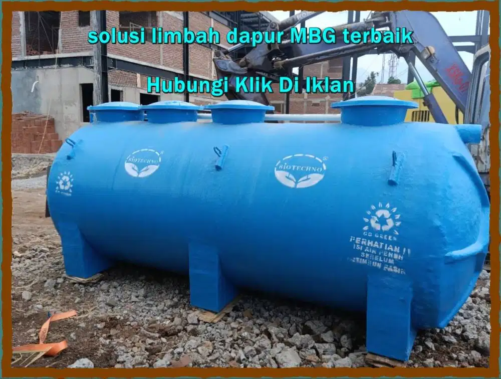 IPAL dapur ramah lingkungan MBG