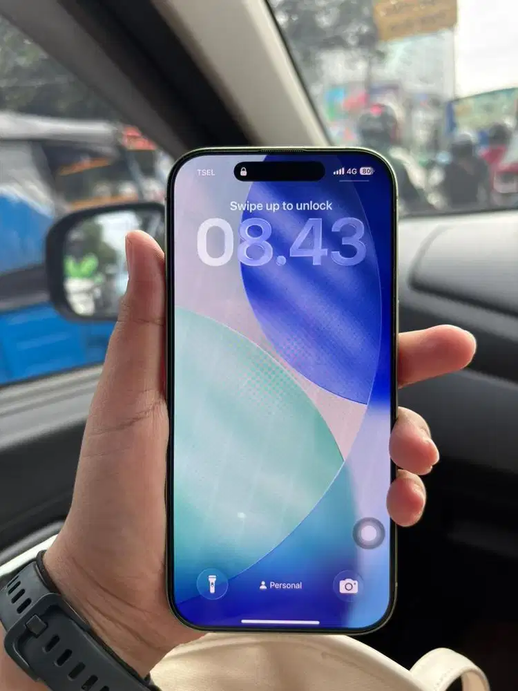 Ip 17 Sage Green ( Like A a New ) BH 100%