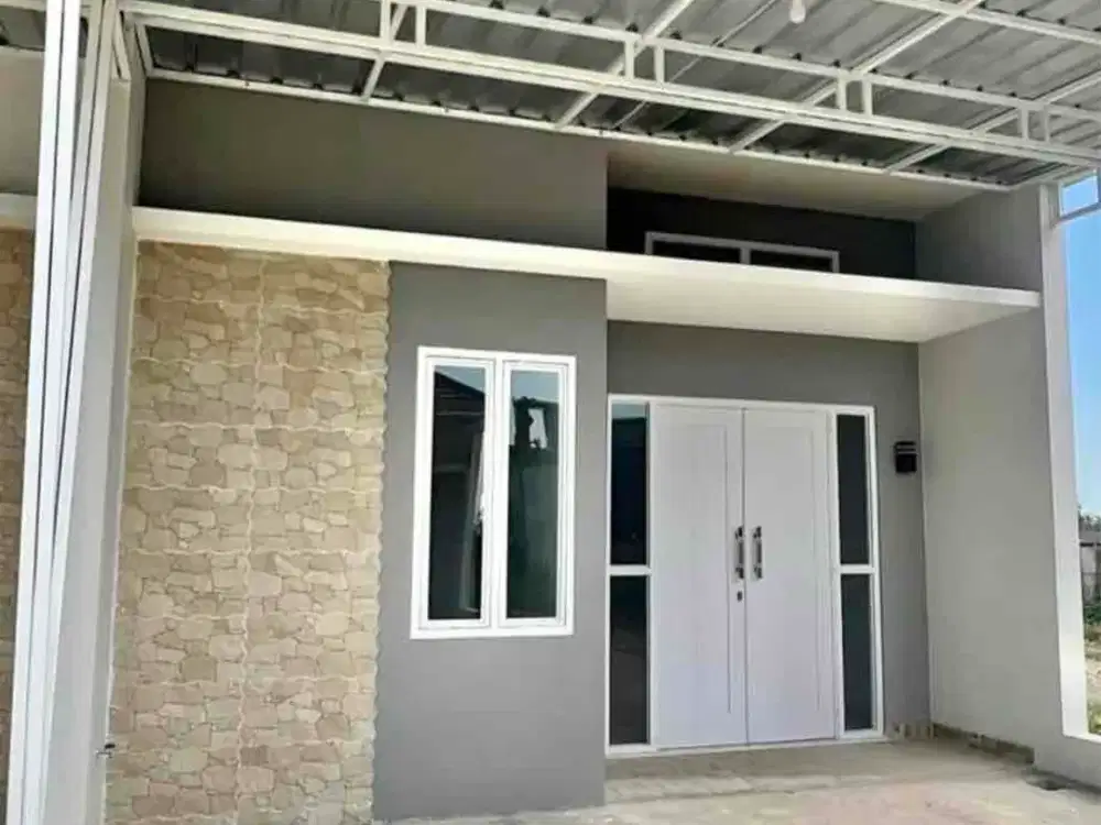 dijual cepat rumah siap huni 1 lantai do perumahan desa hijau barombong