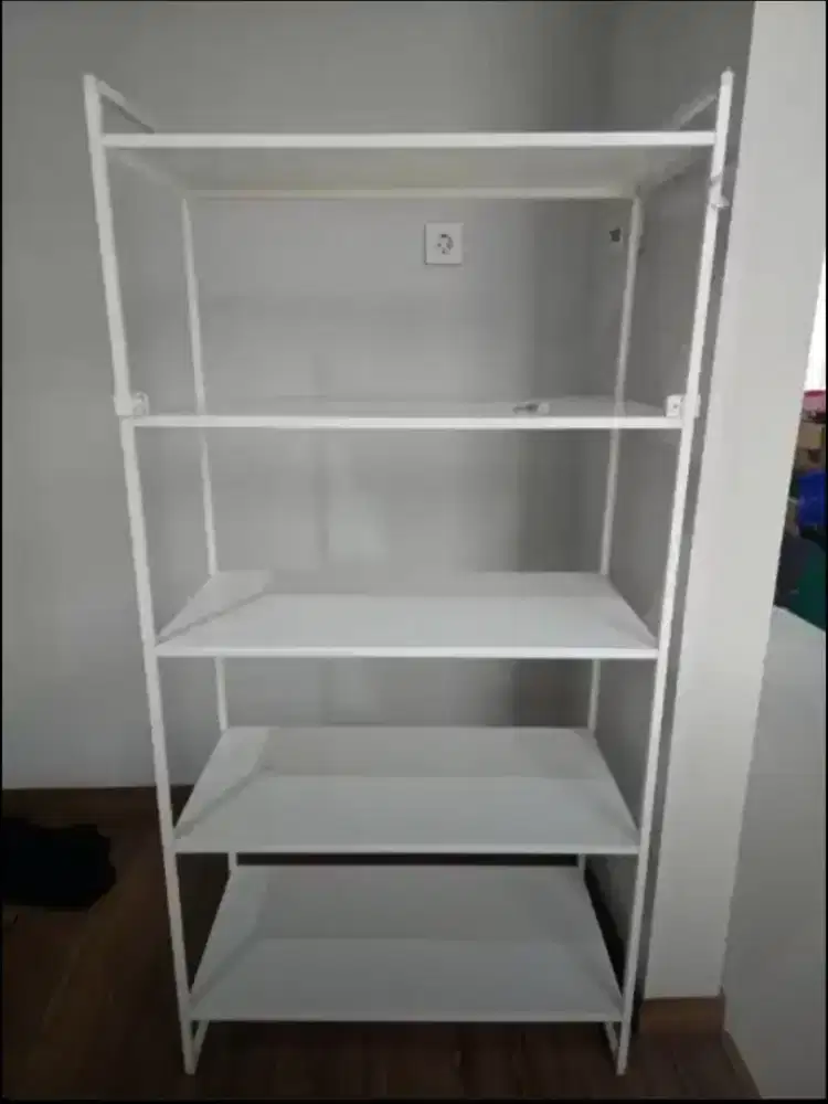 Jual murah rak besi IKEA ukuran 38x80x160cm,harga 950 ribu bs nego