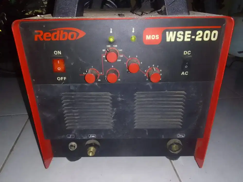 Mesin las ACDC almunium 1 phase 200a