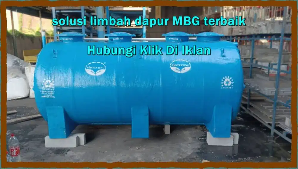 IPAL dapur usaha kuliner MBG