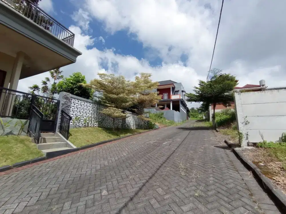 Tanah Kavling Sebelah Kebun Teh Lawang View Gunung Sejuk Buat Villa