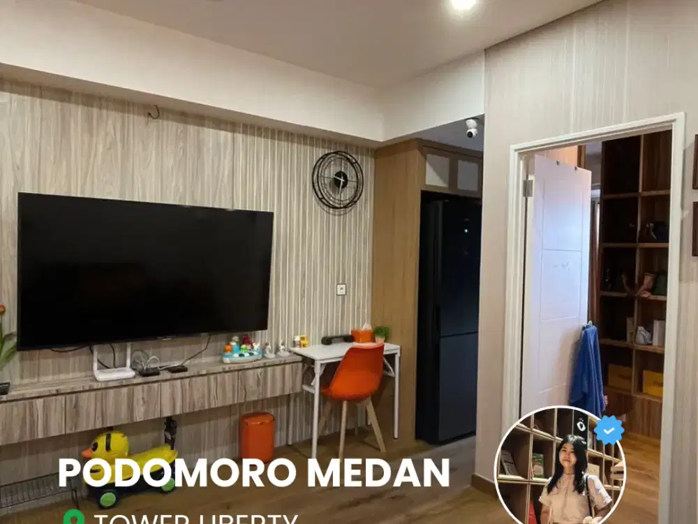 DIJUAL RUGI APARTEMEN PODOMORO FULL FURNISHED INTERIOR